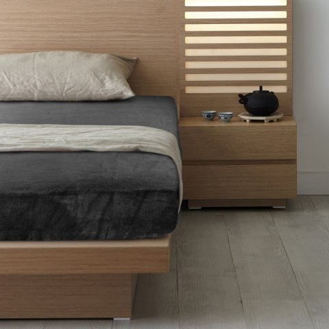 Bettlaken FLANO schwarz 180x200 30