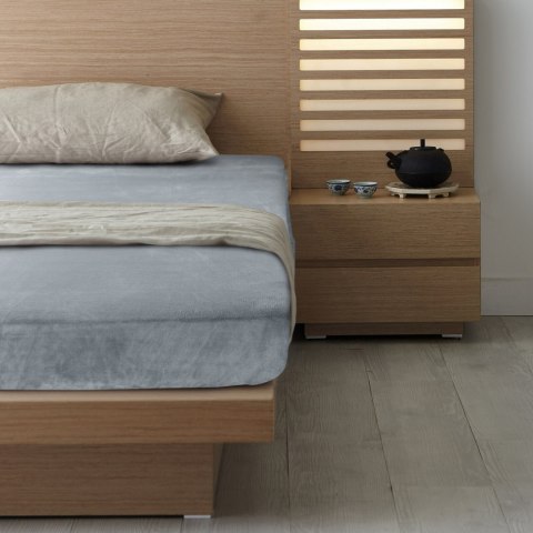 Bettlaken FLANO silber 220x200 30