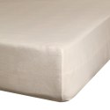 Betttuch Jersey 4 beige 160x200 30 190