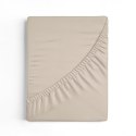 Betttuch Jersey 4 beige 160x200 30 190