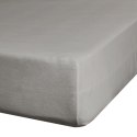 Betttuch Jersey 4 silber 180x200 30 190