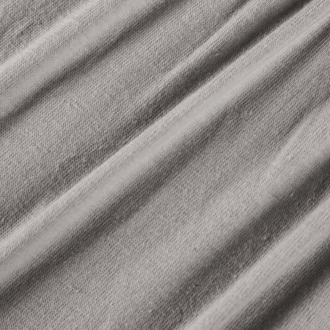 Betttuch Jersey 4 silber 180x200 30 190