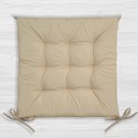 Wasserdichtes Stuhlkissen Outdoor GARTEN 01 40x40x5 beige
