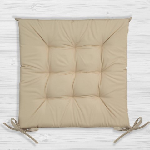 Wasserdichtes Stuhlkissen Outdoor GARTEN 01 40x40x5 beige