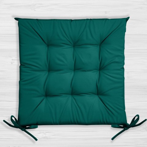 Wasserdichtes Stuhlkissen Outdoor GARTEN 01 40x40x5 dunkelgrün