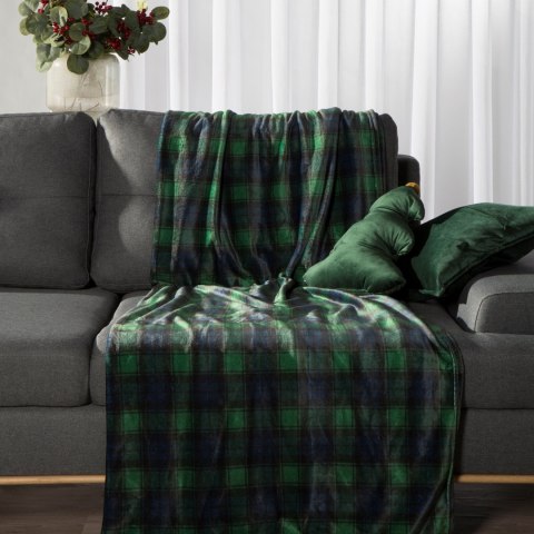 Weihnachten STAR creme 150x200 grün marine