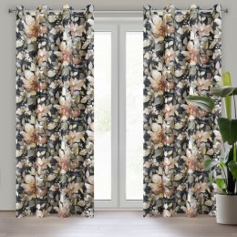 Vorhang BETTY GRF beige 140x250 Ösen