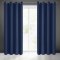 Vorhang BLACKOUT dunkelblau 135x250 Ösen