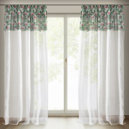 Vorhang BOTANIC ZI weiß 140x250 Kräuselband