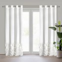 Vorhang CARLI weiß 140x250 Ösen