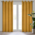 Vorhang CARLO honig 135x250 Ösen