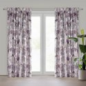 Vorhang DAVOS 2 lila 140X270 Kräuselband Tunnelzug
