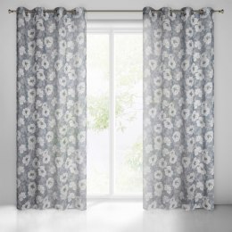 Vorhang FABIA POP weiß 140x250 Ösen