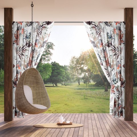 Wasserfester Terassenvorhang GARTEN 21 155X200 Stangendurchzug