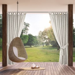 Wasserfester Terassenvorhang GARTEN 3 155X200 Schlaufen Klettverschluß