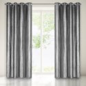Vorhang GLOSSY CZ silber 140x250 Ösen