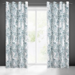 Vorhang HARIET N blau 140x250 Ösen