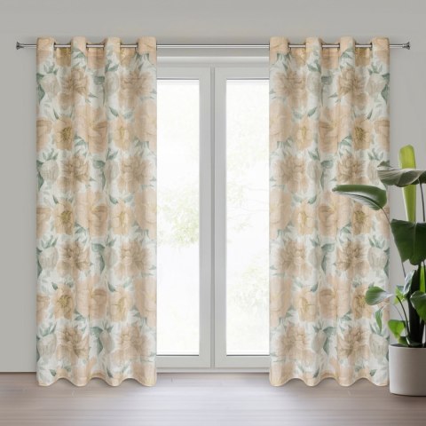 Vorhang KARLA NAT RU 140x250 Ösen