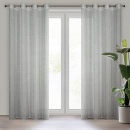 Vorhang KENDAL silber 140x250 Ösen