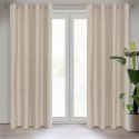 Vorhang LIDIA beige 140x250 Ösen