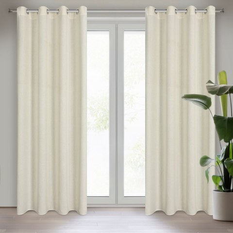 Vorhang LIDIA NATU 140x250 Ösen