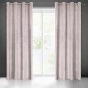Vorhang LILI altrosa 140x250 Ösen