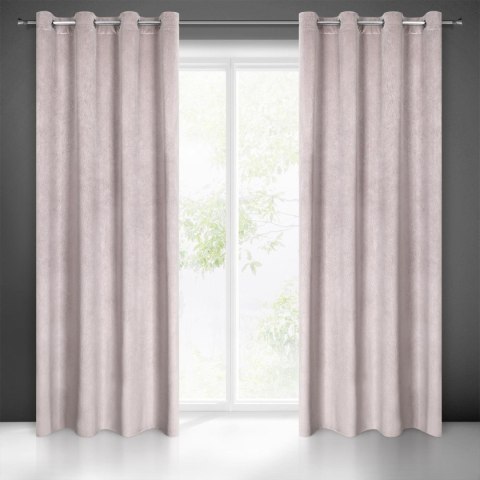 Vorhang LILI altrosa 140x250 Ösen