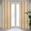 Vorhang LIREN beige 140x250 Ösen