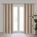 Vorhang LOGAN beige 135x250 Ösen