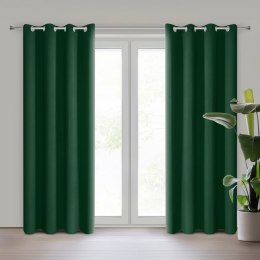 Vorhang LOGAN dunkelgrün 135x250 Ösen