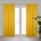 Vorhang LOGAN gelb 135x270 Kräuselband