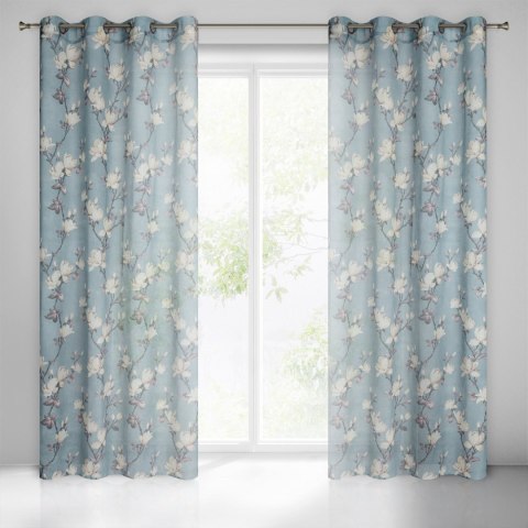 Vorhang LUNA POP rosa 140x250 Ösen