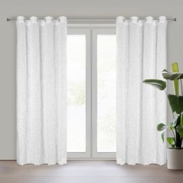 Vorhang MARION 1 weiß 140x250 Ösen