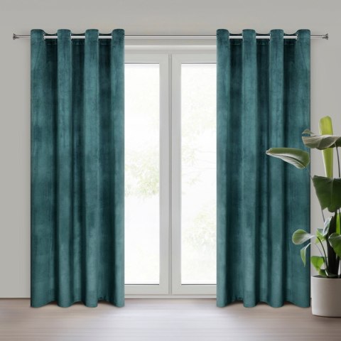 Vorhang MELANIE dunkelNI 140x250 Ösen