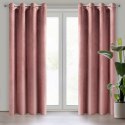 Vorhang MELANIE dunkelrosa 140x250 Ösen