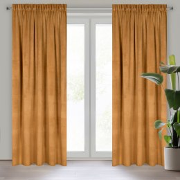 Vorhang MELANIE honig 140x270 Kräuselband
