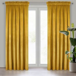 Vorhang MELANIE gelb 140x270 Kräuselband