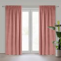 Vorhang PIERRE dunkelrosa 140x300 Kräuselband
