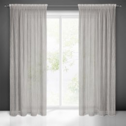 Vorhang REGINA beige 135x270 Kräuselband