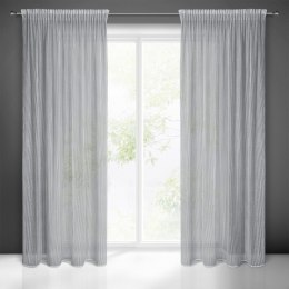 Vorhang REGINA silber 135x270 Kräuselband