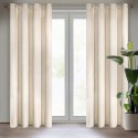 Vorhang RIA hellbeige 140x250 Ösen 10