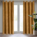 Vorhang RIA honig 140x250 Ösen 10