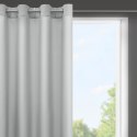 Vorhang RITA stahl 140x175 Ösen