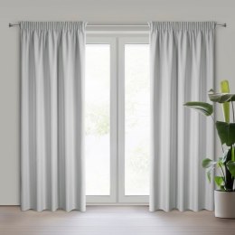 Vorhang RITA stahl 140x270 Kräuselband