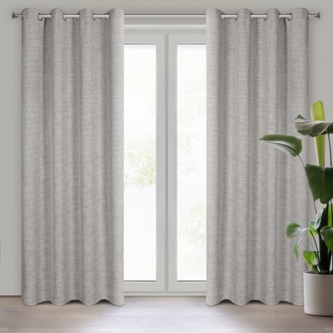 Vorhang ROMA beige 140x250 Ösen