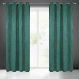 Vorhang ROSSIE dunkelgrün 135x250 Ösen