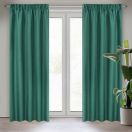 Vorhang STYLE grün 140x270 Kräuselband