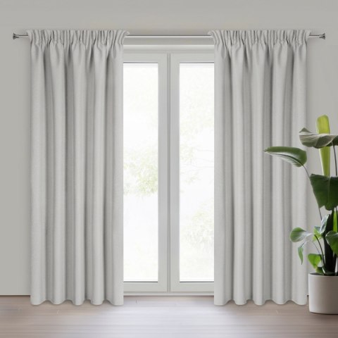 Vorhang SUZAN beige 135x270 Kräuselband