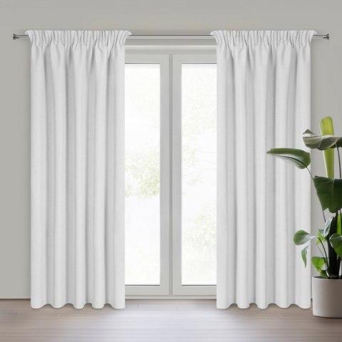 Vorhang SUZAN silber 135x270 Kräuselband