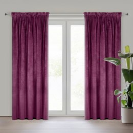 Vorhang VILLA dunkellila 140x270 Kräuselband